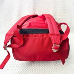 Tommy Hilfiger Vintage 90s Red Industrial Zip Nylon Embroidered Crest Backpack Photo 8