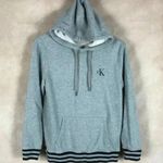 Calvin Klein JEANS Gray Logo Hoodie Size SMALL Photo 1