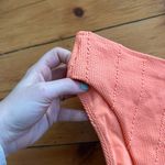 Aerie  high cut cheeky bikini bottoms orange medium Photo 1