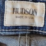 Hudson Jeans HUDSON STARK MOTO SUPER SKINNY PLEATED KNEE ZIPPER ACCENTED JEANS 26 Photo 12