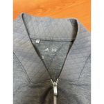 Adidas  Golf 1/4 Zip Pullover Women's Small Gray Holographic Zipper Photo 4