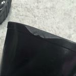 Shoes8teen Rubber Black Buckle Rain Boots Size 6 Photo 6