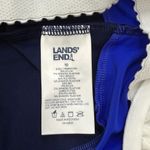 Lands' End women's tankini top size 10 shades of blue adjustable Photo 2