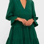 Pomander Place Tuckernuck Kenzo Dress in Hunter Green Crepe size XS Photo 0