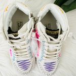 Vintage Havana Artsy Multi Swirl High-Top Leather Sneakers, Size 5.5 Photo 8