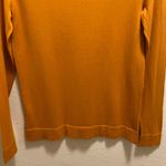 J.Crew Orange Crew Neck Long Sleeve Lightweight Sweater Size Small Photo 7