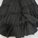 KOJOOIN Maxi Dress Smocked Sundress Tie Strap Tiered Casual Black 2XL Flowy Size XXL Photo 8