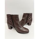 Seychelles  Boots Size 9 Brown Leather Block Heel Ankle Booties Photo 4