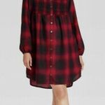 Knox Rose Womens  Plaid Button Down Shift Dress - Sz XS Photo 0