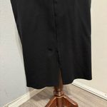 Virtue Women Elegant Black Pencil Stretchy Business Casual Skirt Size 8 Photo 6