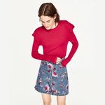 ZARA ✨ SWEATER WITH SHOULDER FRILL✨ Photo 1