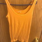 Caslons women orange tank top size large Photo 0