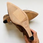 via spiga  tiger print suede wedge mules Photo 4