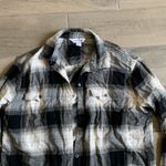 Old Navy  black and white flannel Photo 1