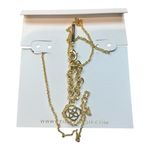 Kendra Scott  Amethyst Purple Ari Heart Gold Tone Pendant Necklace NEW Adjustable Photo 1