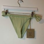 Stone Fox Swim NWT  BIJOU BIKINI BOTTOM - ALOE WASH Photo 0