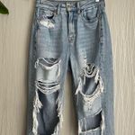 American Eagle  Highest Rise Mom Jean Women’s 000 Distressed Photo 2