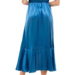 Socialite satin wrap dress large Photo 2
