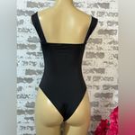 Princess Polly  Black Bodysuit with Lace Detail Photo 12