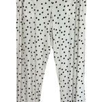 Soma NWT Cool Nights Soft Jersey Pajama Pants in White Polka Dot - Size XS Photo 0