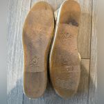 Soludos  Ceizer Let’s Fly Away Sz 8.5 Gray Blue Embroidery Shoes Slip On Photo 2