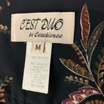 C’est Duo By Casablanca Women’s Kimono Cardigan Medium Sheer Boho Chic Photo 5