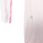 Lululemon Light Pink Ribbed Long Sleeve Tunic Top Sz 4 Photo 2