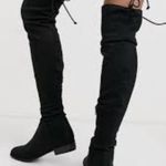 Call it spring legivia over the knee riding boot gray/brown size 8 Photo 2