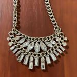 Silver statement necklace Photo 1