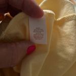 LC Lauren Conrad Short Sleeve Solid Yellow Dress Photo 5