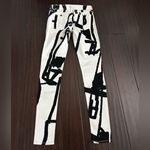 Rag and Bone  Monochrome Striped The Legging Jeans 25 Photo 8