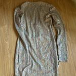 THE SEI Sequined Gown Silver Size 0P Photo 3