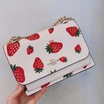 Coach Klare Crossbody With Wild Strawberry Print CH333 Photo 0