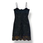 X:S Vintage Y2K Black Lace Mini Slip Dress Size Medium Indie Sleaze Boho Photo 4