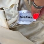 MiracleSuit  Purple Tie Die Twist Loose Flutter Wrap Tankini Top Size 10 Photo 3