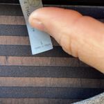 Threads 4 Thought  size large short sleeve blouse, black and grey Photo 2