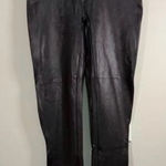 Spanx  Women’s Leggings Pants Stretch Shiny Black Sz Lg 26 x 28 Photo 0