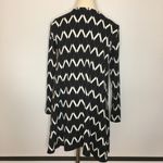 LuLaRoe Caroline Black White A-Line Cardigan Small Photo 4