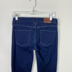 Madewell  Dark Wash Denim Rail Straight Leg Low Rise Jeans Size 27x34 Photo 3