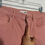 Loft New  High Waisted Straight Crop‎ w/ Raw Hem Size 28/6 Photo 3