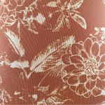 SheIn Brown & Cream Floral Sleeveless Bodycon Dress Photo 3