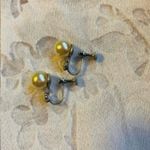 Pearl Bauble Screwback Earring Vintage “Selene” White Classic Elegant Simple Minimalist Photo 7