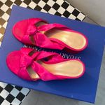 Gianvito Rossi  BLAIR Satin Knot Sandals pink Shoes Photo 1