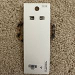 EXPRESS  Cheetah Print Hoop Earrings Photo 1