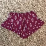 Band of Gypsies floral flutter hem flowy short shorts Photo 6