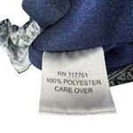 Speed Control New York Caftan Dress 2X Paisley Print V Neck Long Beach Cover Up Blue Photo 3