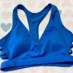 Victoria's Secret Victoria SPORT Caged Blue Padded Sports Bra‎ XS Photo 0