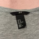 H&M Gray Top with Red Sequin Lips Design Photo 10