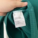 Bar III [] Forest Green Rib Knit Bodycon Scoop Neck Long Sleeve Shirt NWT Size XL Photo 8