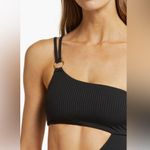 Vitamin A Cosmo Cutout One-Shoulder Rib One-Piece Swimsuit, Small, $170 Photo 3